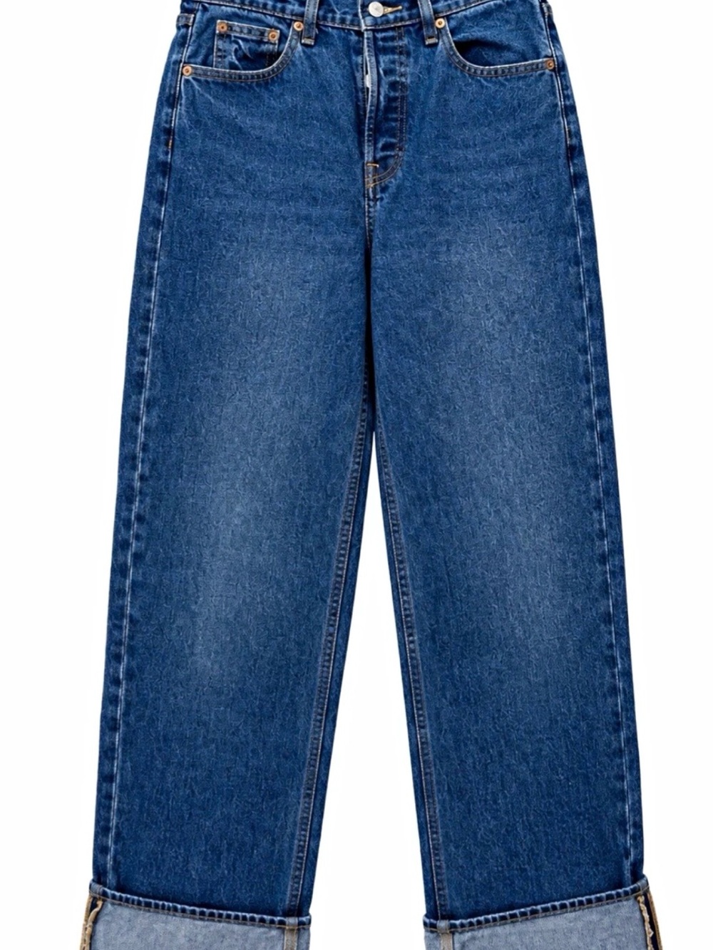 Universal Thread Relaxed Boyfriend Jeans - Dark Blue